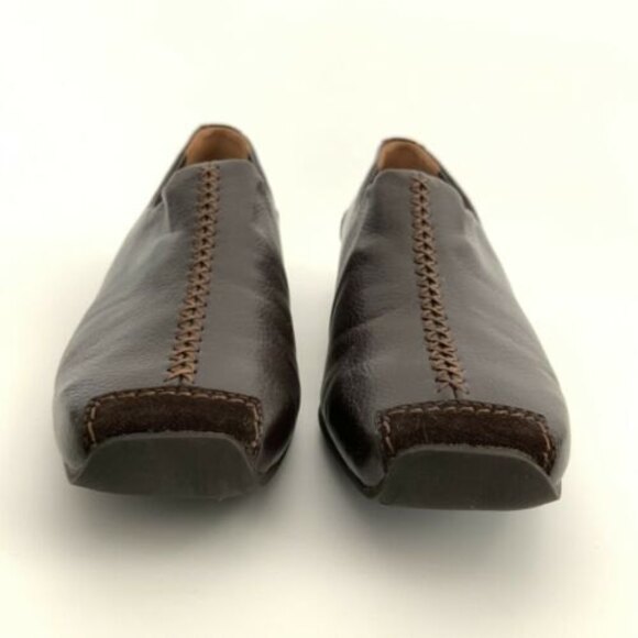 Paul Green Loafers 8 Munchen Driving Moc Leather Square Toe - Picture 4 of 11